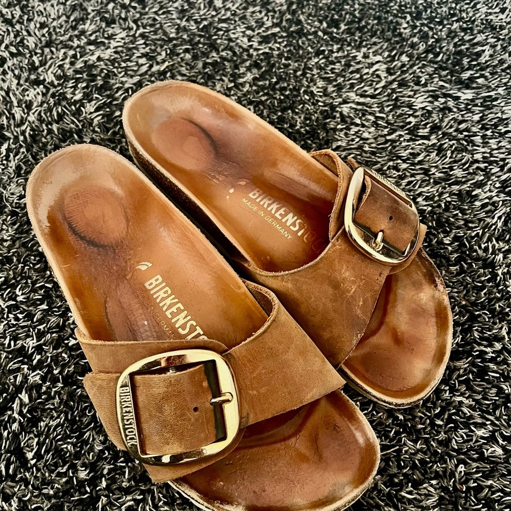 Birkenstock Madrid Big Buckle Oil Leather
